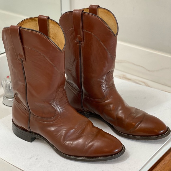 VULCAN MEN Western Cowboy boots size 11 D, in excellent condition inside and out - Picture 3 of 7